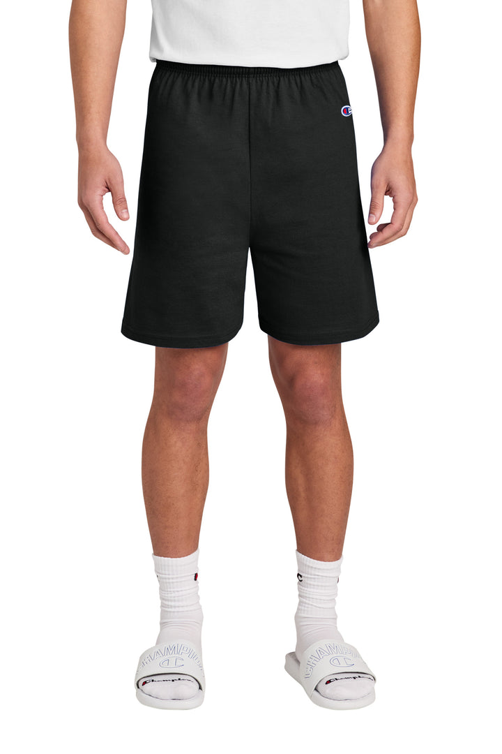 Champion® Cotton Gym Short 8187 - Black - 2XL