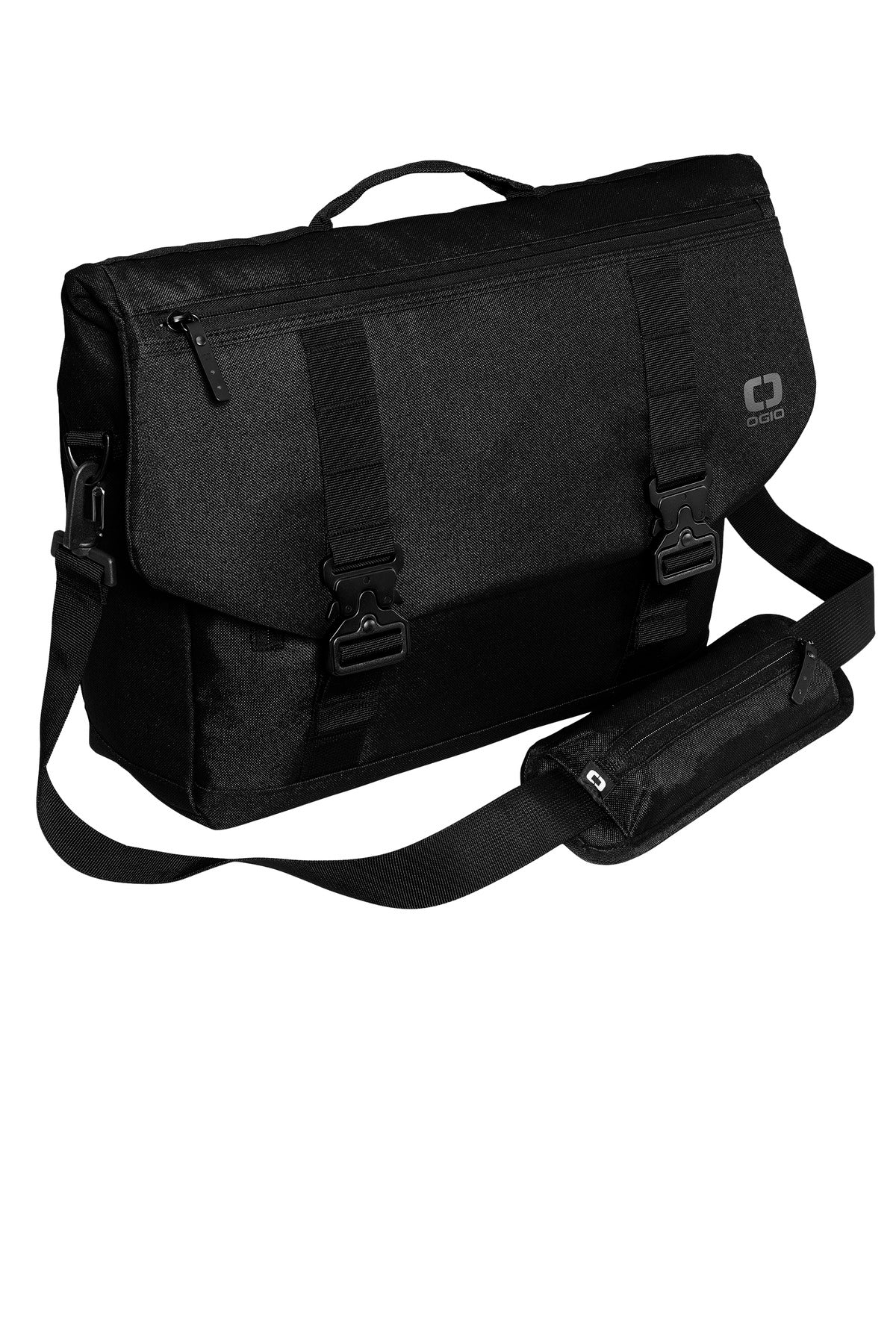 OGIO® Command Messenger 93000 - Blacktop - OSFA