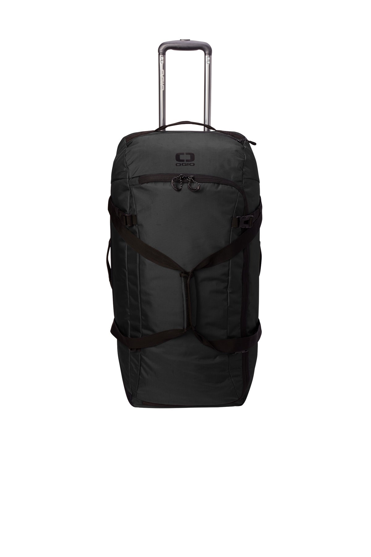 OGIO® Passage Wheeled Checked Duffel 98003 - Blacktop - OSFA