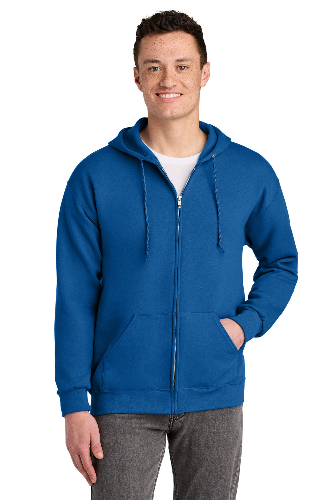Jerzees® - NuBlend® Full-Zip Hooded Sweatshirt.  993M