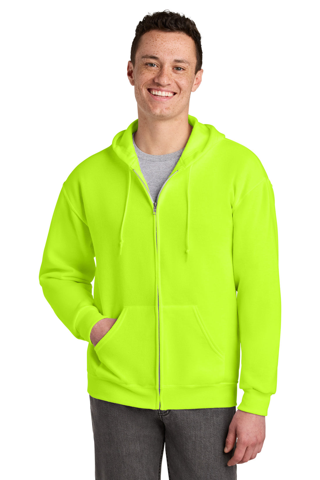 Jerzees® - NuBlend® Full-Zip Hooded Sweatshirt.  993M