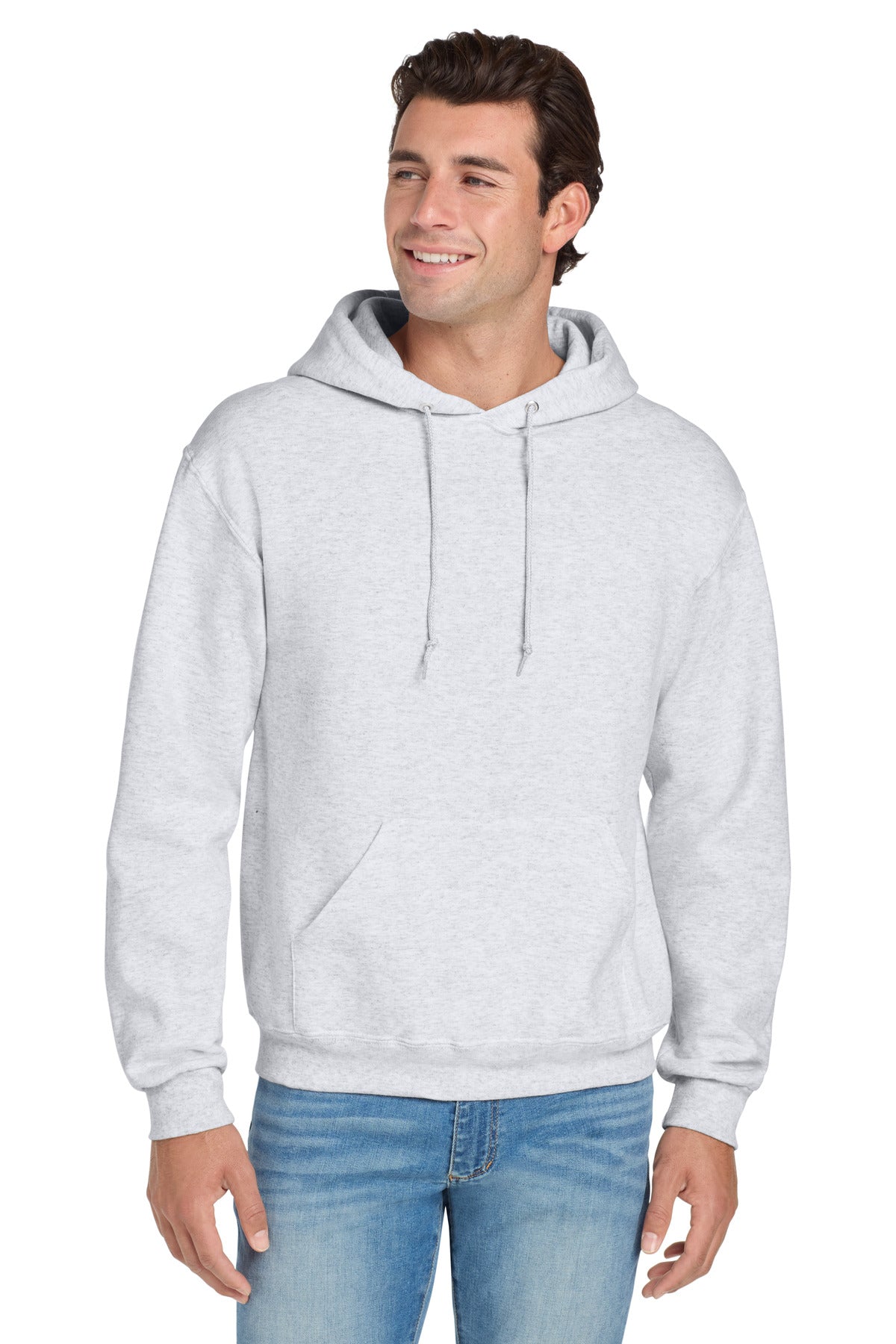 Jerzees® NuBlend® Pullover Hooded Sweatshirt.  996M - Ash - 2XL