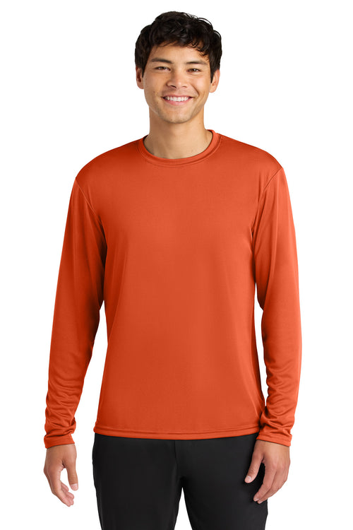 A4 Cooling Performance Long Sleeve Tee A4N3165 - Athletic Orange - 2XL