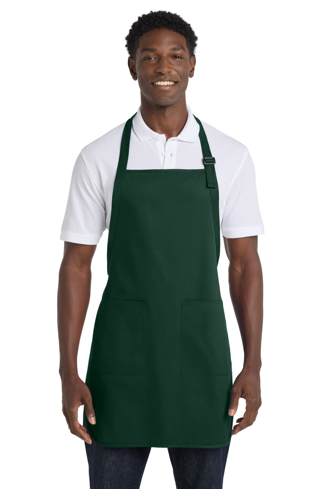 Port Authority® Full-Length Apron with Pockets.  A500