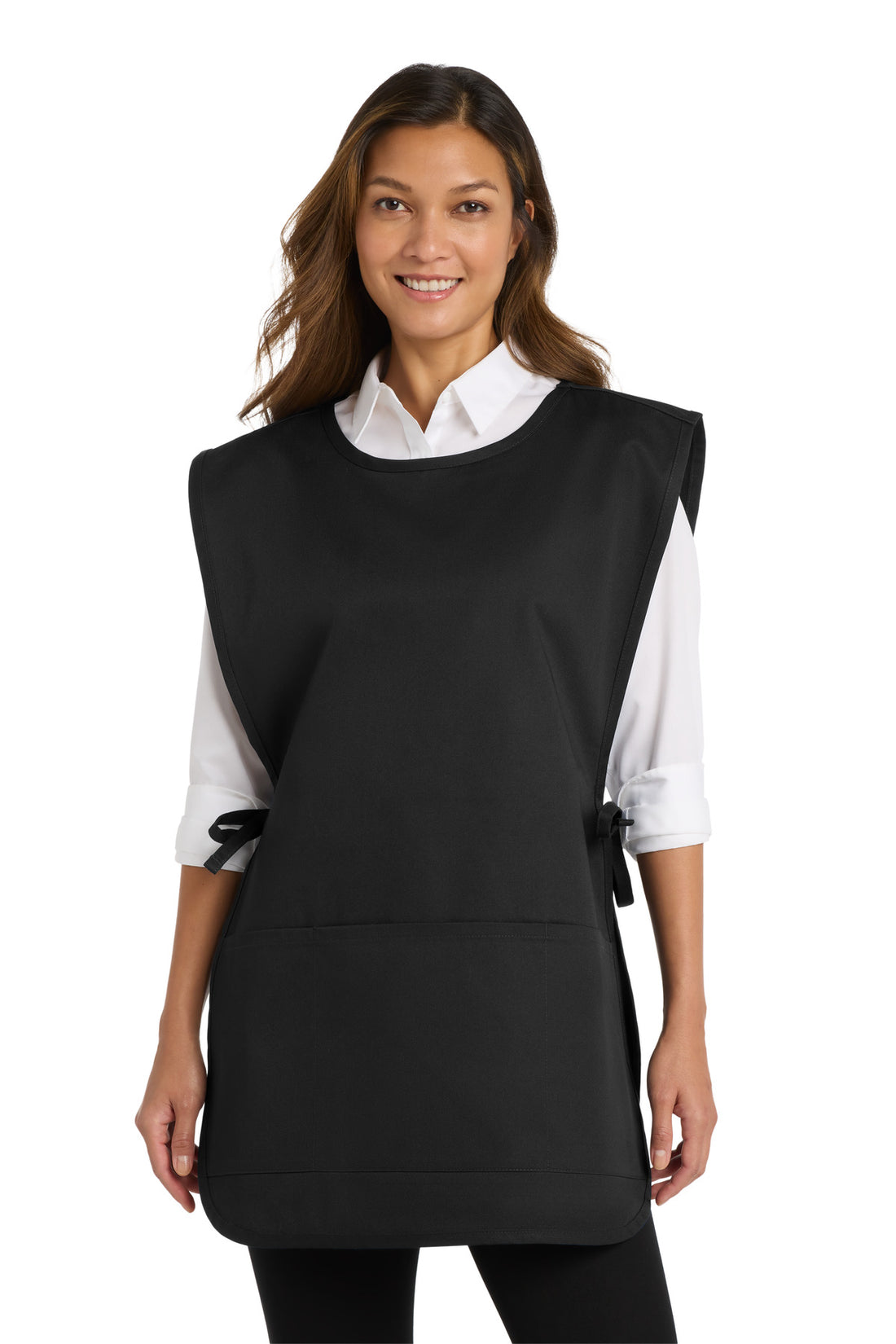 Port Authority® Easy Care Cobbler Apron with Stain Release. A705 - Black - S/M