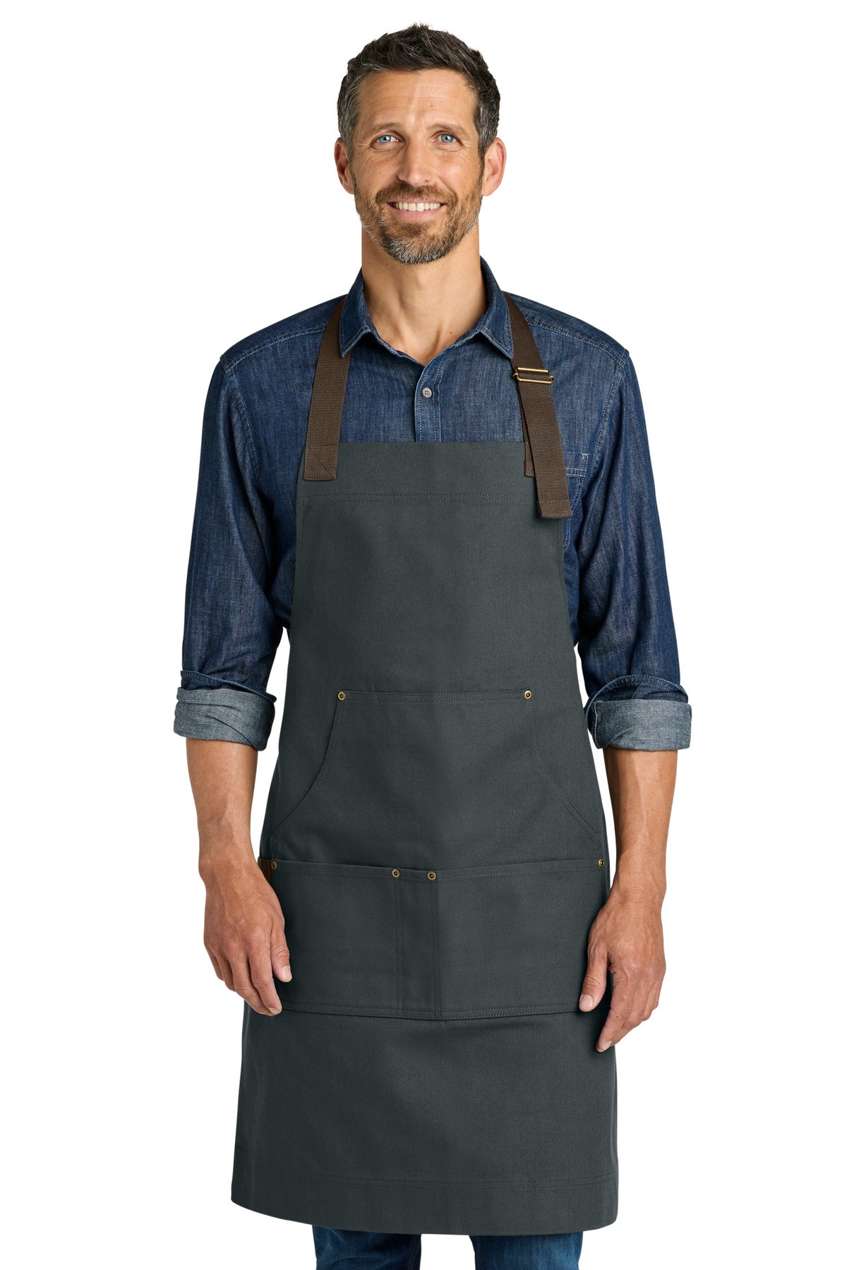 Port Authority® Signature Workwear Apron A903 - Charcoal - OSFA