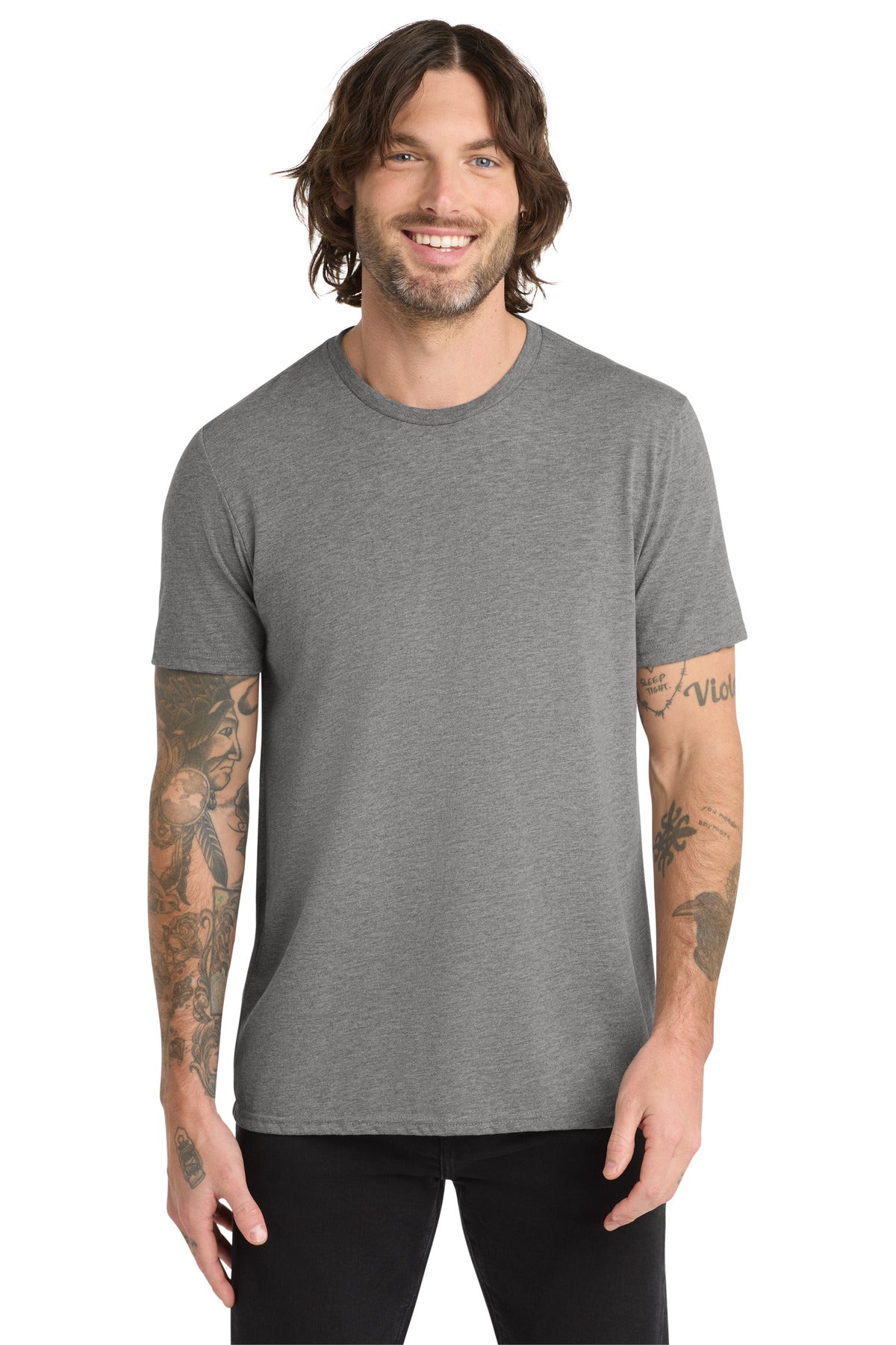 Allmade ®  Unisex Tri-Blend Tee AL2004 - Aluminum Grey - 2XL