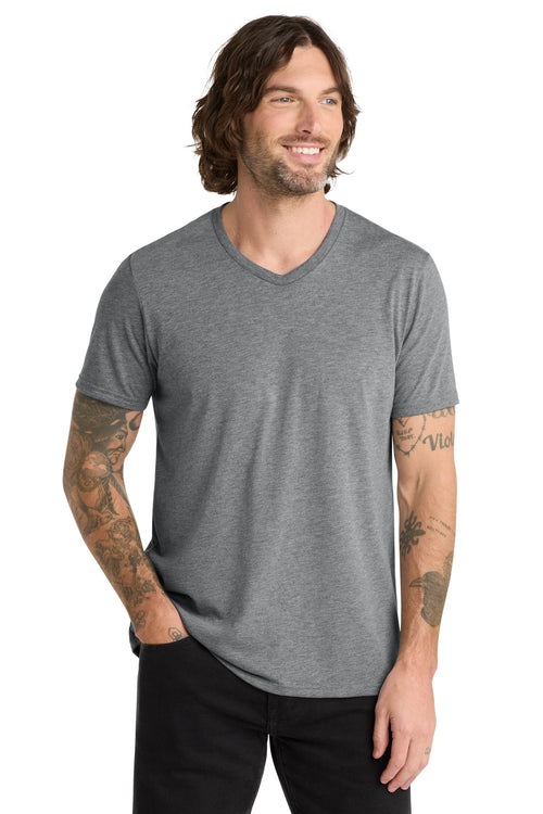Allmade ® Unisex Tri-Blend V-Neck Tee AL2014 - Aluminum Grey - 2XL