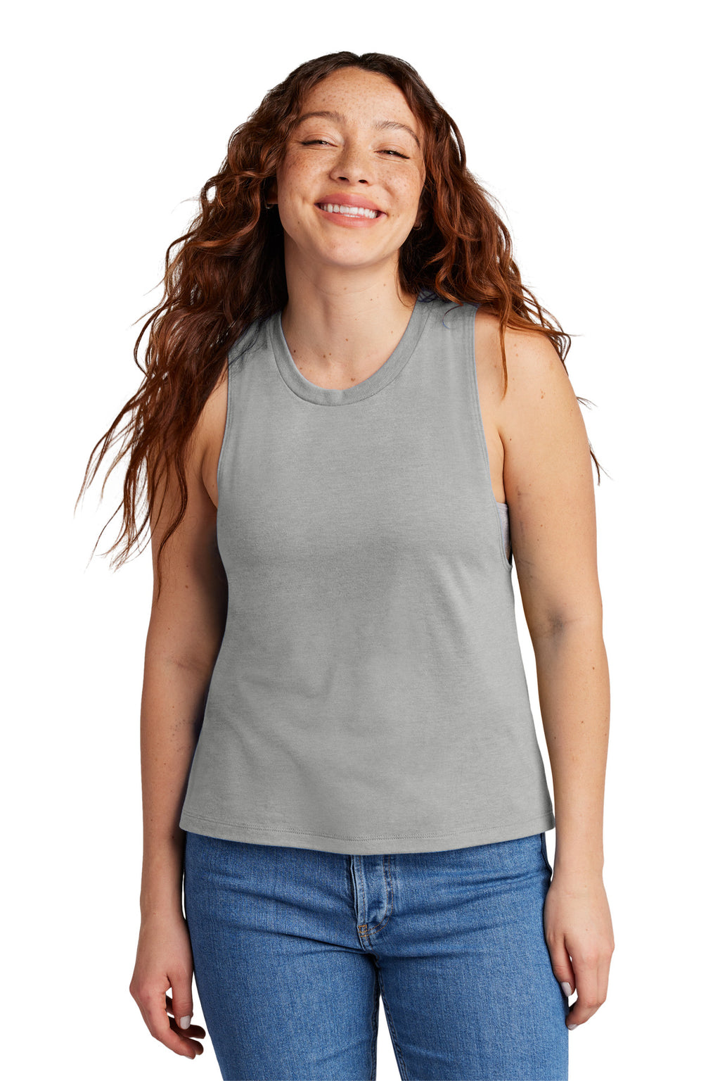Allmade® Women's Tri-Blend Muscle Tank AL2020 - Aluminum Grey - 2XL