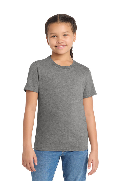 Allmade ® Youth Tri-Blend Tee AL207 - Aluminum Grey - XS