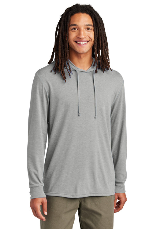 Allmade® Unisex Tri-Blend Hoodie Tee AL6003 - Aluminum Grey - 2XL