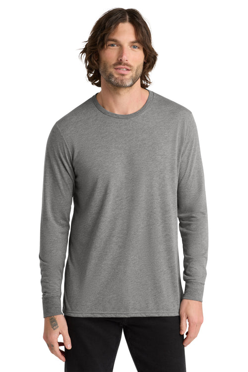 Allmade ® Unisex Tri-Blend Long Sleeve Tee AL6004 - Aluminum Grey - 2XL