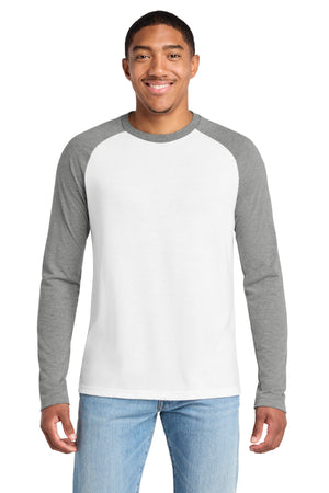Allmade® Unisex Tri-Blend Long Sleeve Colorblock Raglan AL6009