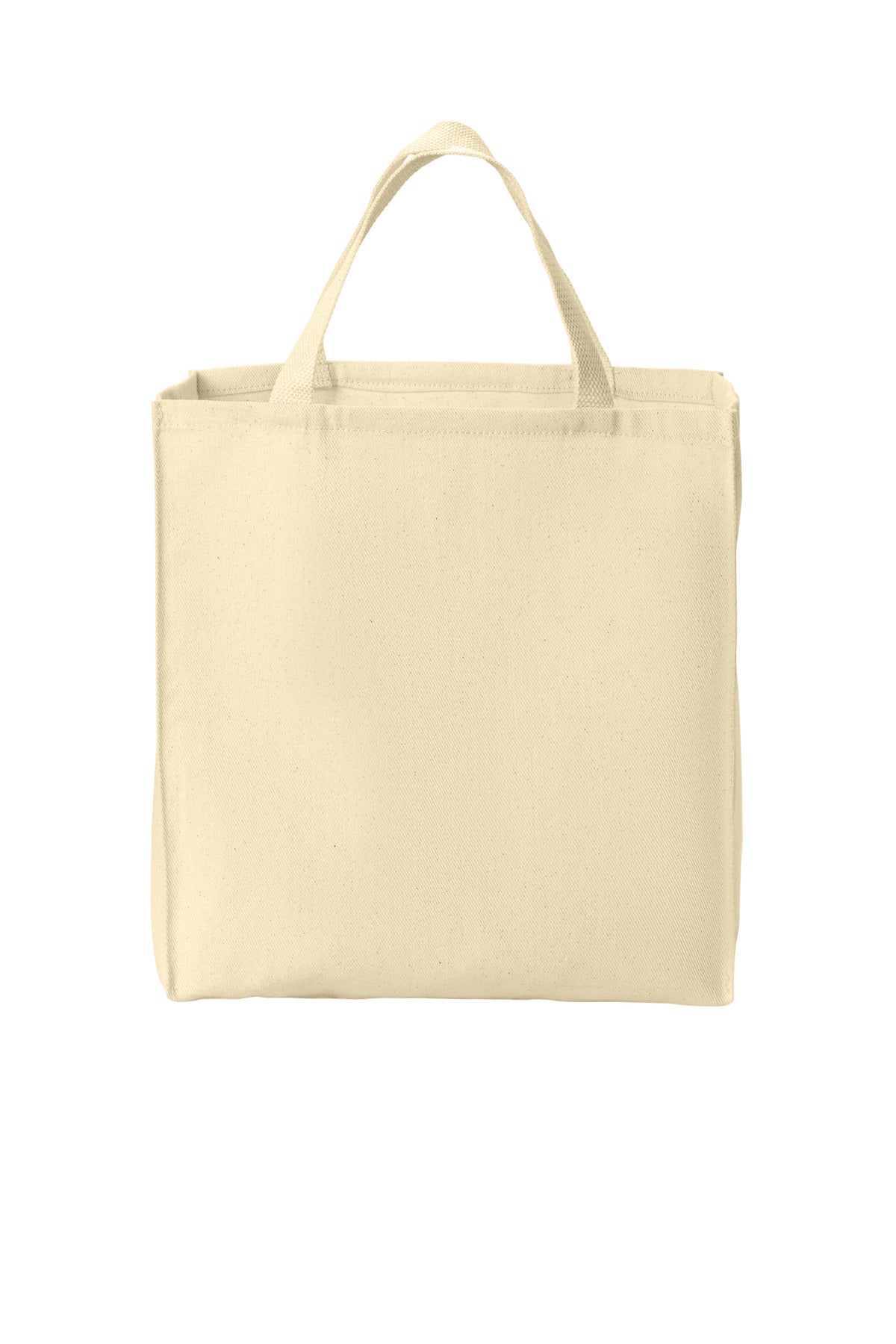 Port Authority® Ideal Twill Grocery Tote.  B100 - Natural - OSFA