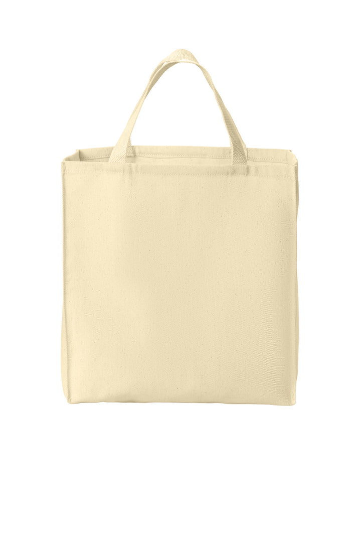 Port Authority® Ideal Twill Grocery Tote.  B100 - Natural - OSFA