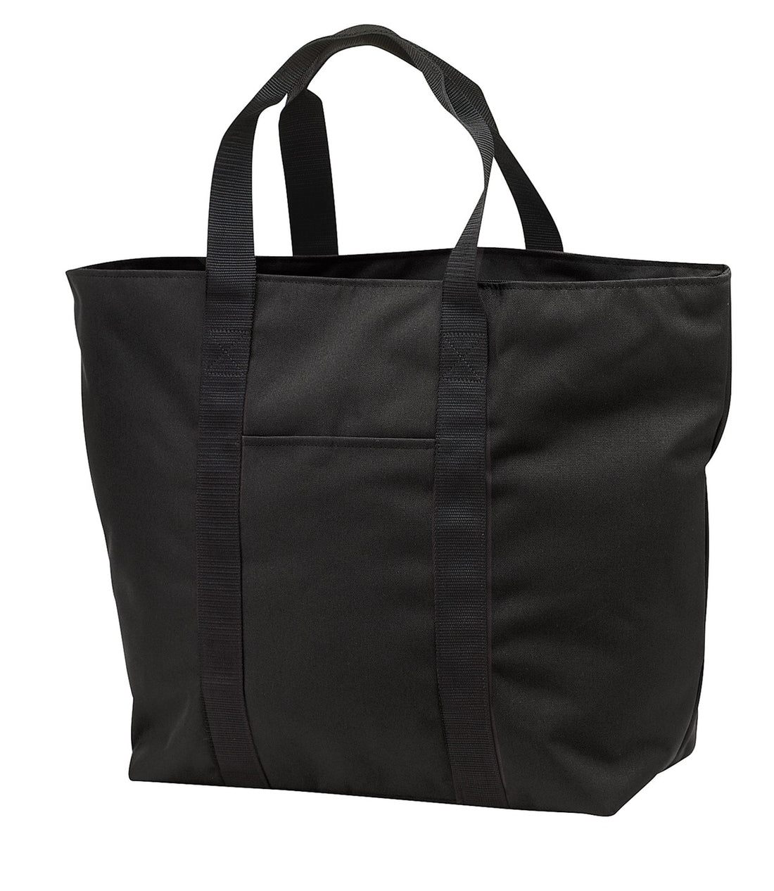 Port Authority® All-Purpose Tote.  B5000 - Black/ Black - OSFA