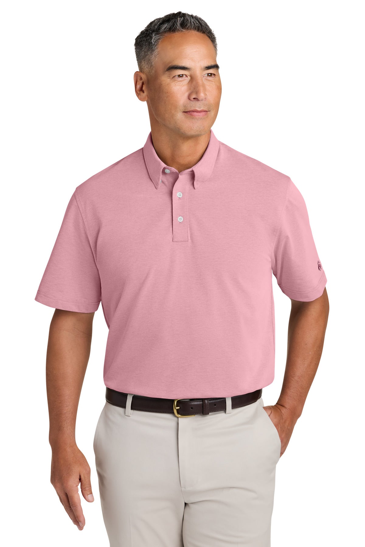 Brooks Brothers® Pinpoint Pique Dress Polo BB18222 - Crimson End On End - 2XL