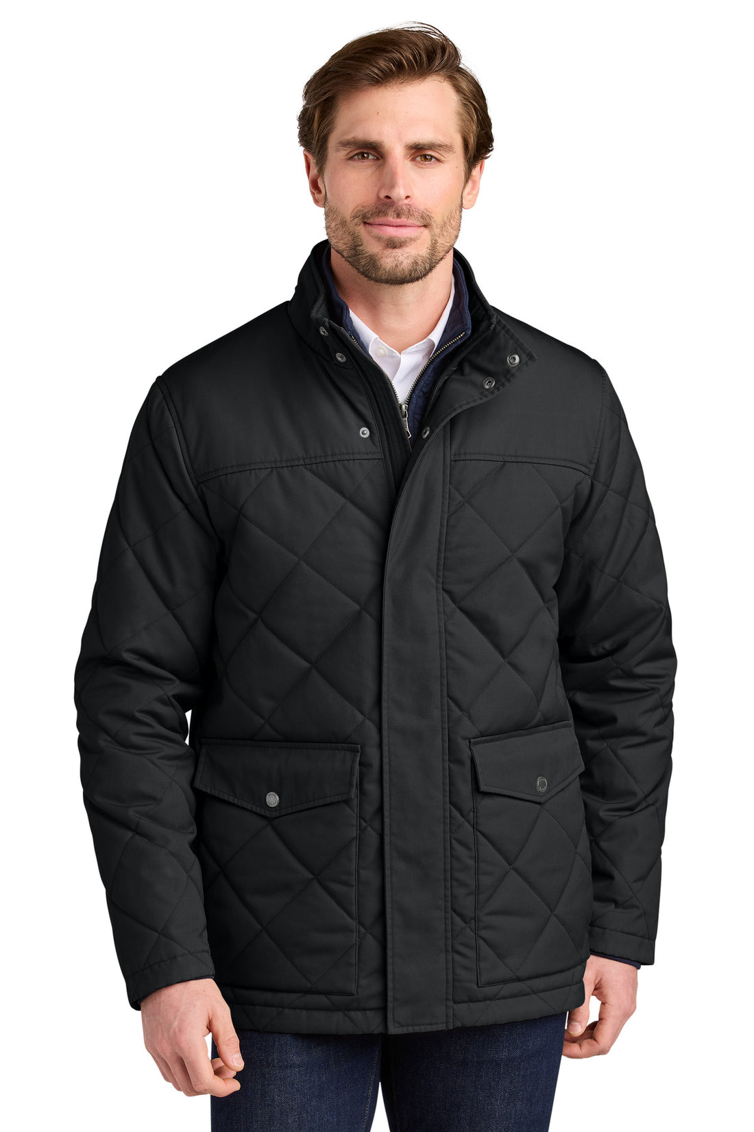 Brooks Brothers® Field Coat BB18605 - Deep Black - 2XL