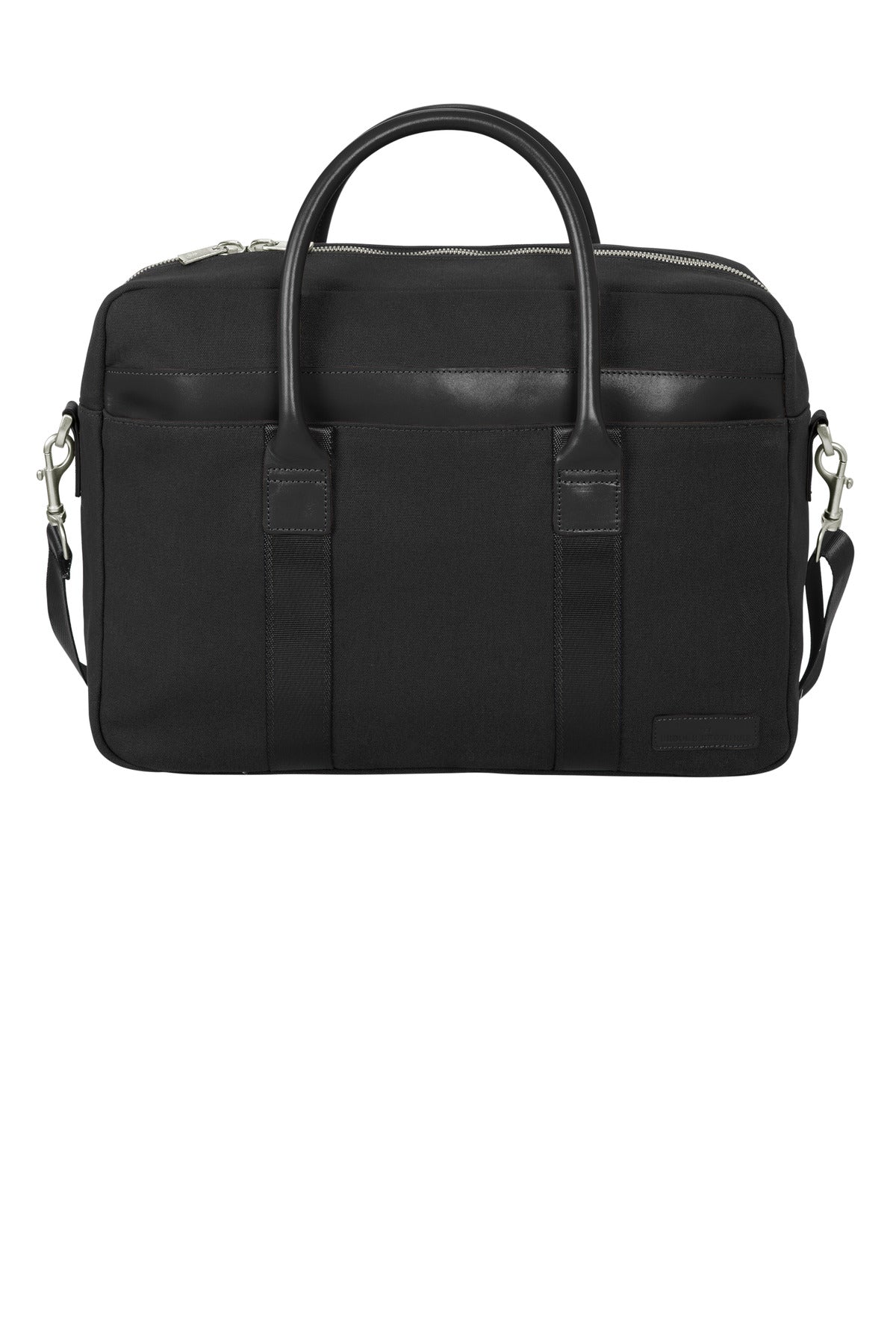 Brooks Brothers® Wells Briefcase BB18830 - Black - OSFA