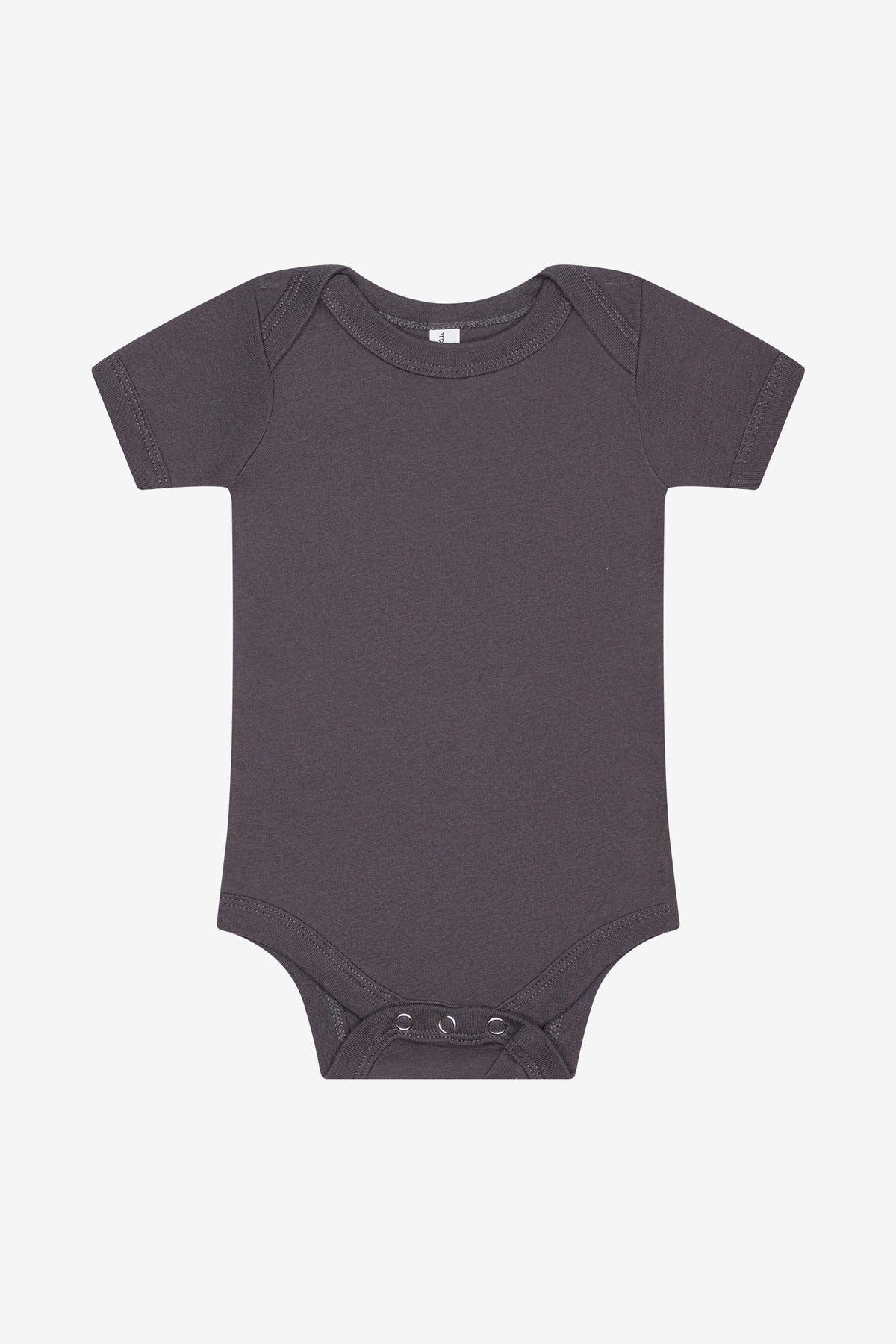 BELLA+CANVAS® Infant Jersey Short Sleeve One Piece BC100B - Asphalt - 0003