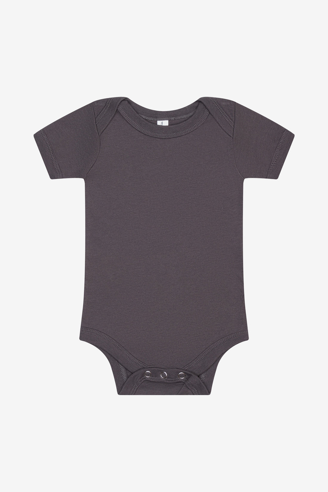 BELLA+CANVAS® Infant Jersey Short Sleeve One Piece BC100B - Asphalt - 0003