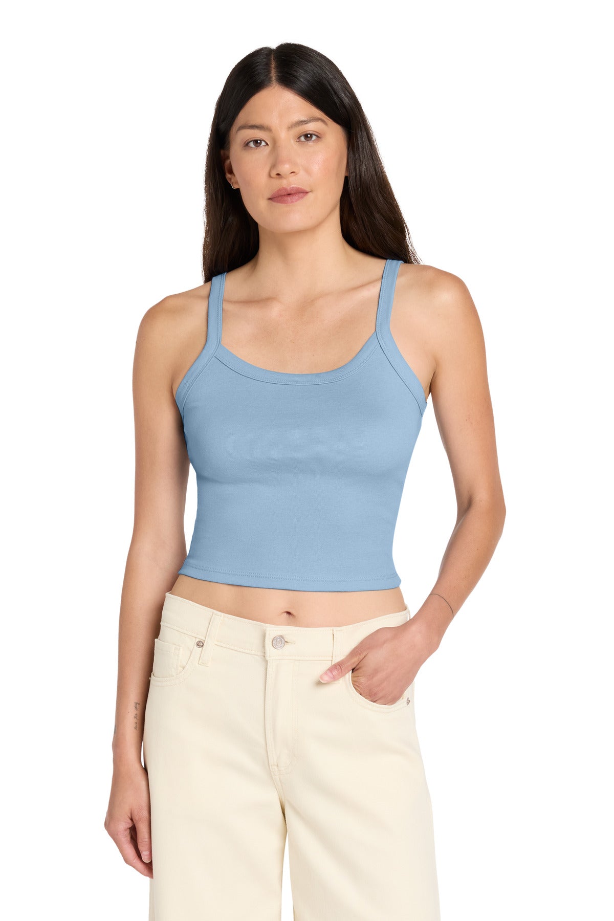 BELLA+CANVAS® Women's Micro Rib Spaghetti Strap Tank BC1012