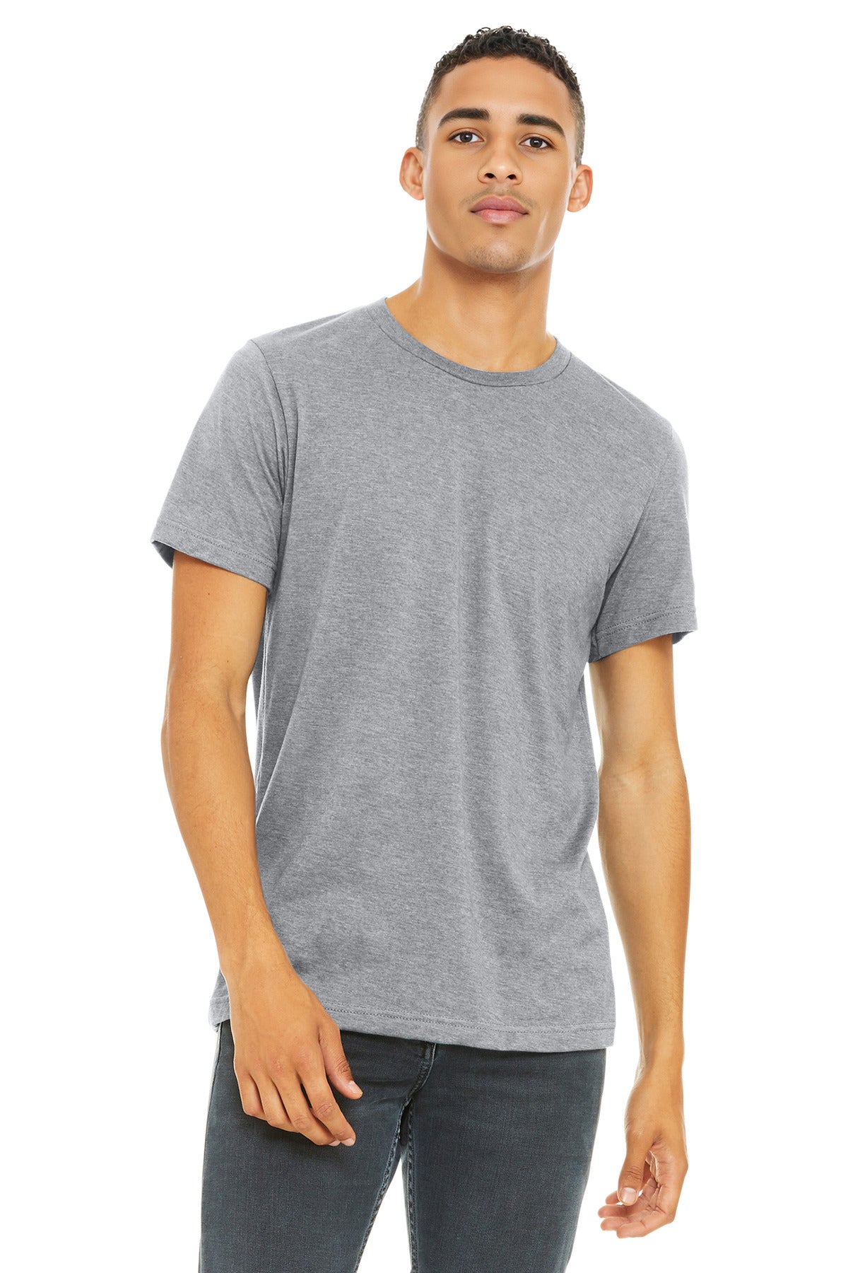 BELLA+CANVAS ® Unisex Heather CVC Short Sleeve Tee. BC3001CVC - Athletic Heather - 2XL