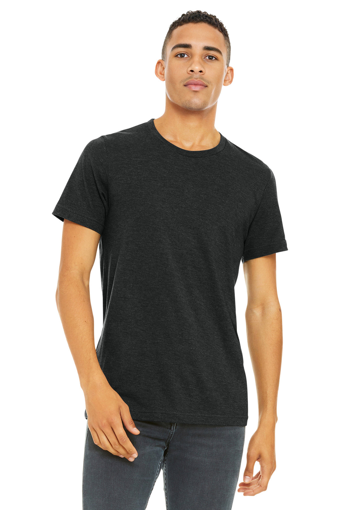 BELLA+CANVAS ® Unisex Heather CVC Short Sleeve Tee. BC3001CVC