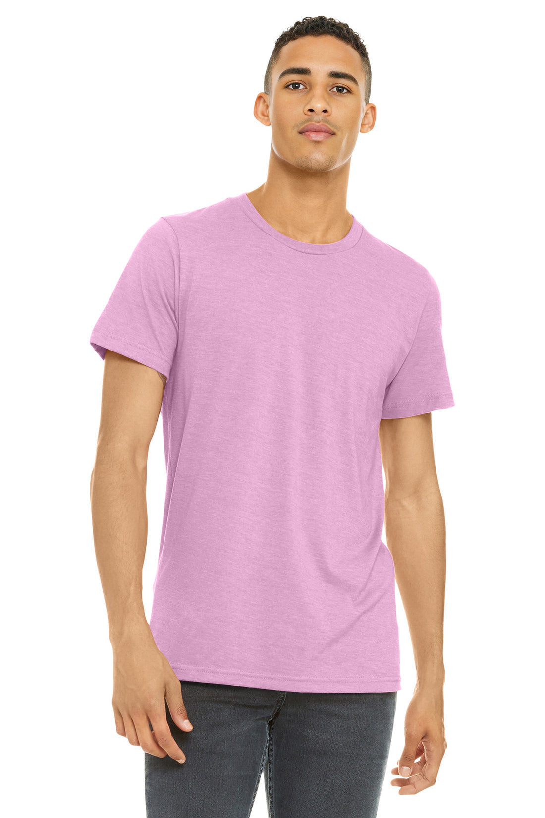 BELLA+CANVAS ® Unisex Heather CVC Short Sleeve Tee. BC3001CVC