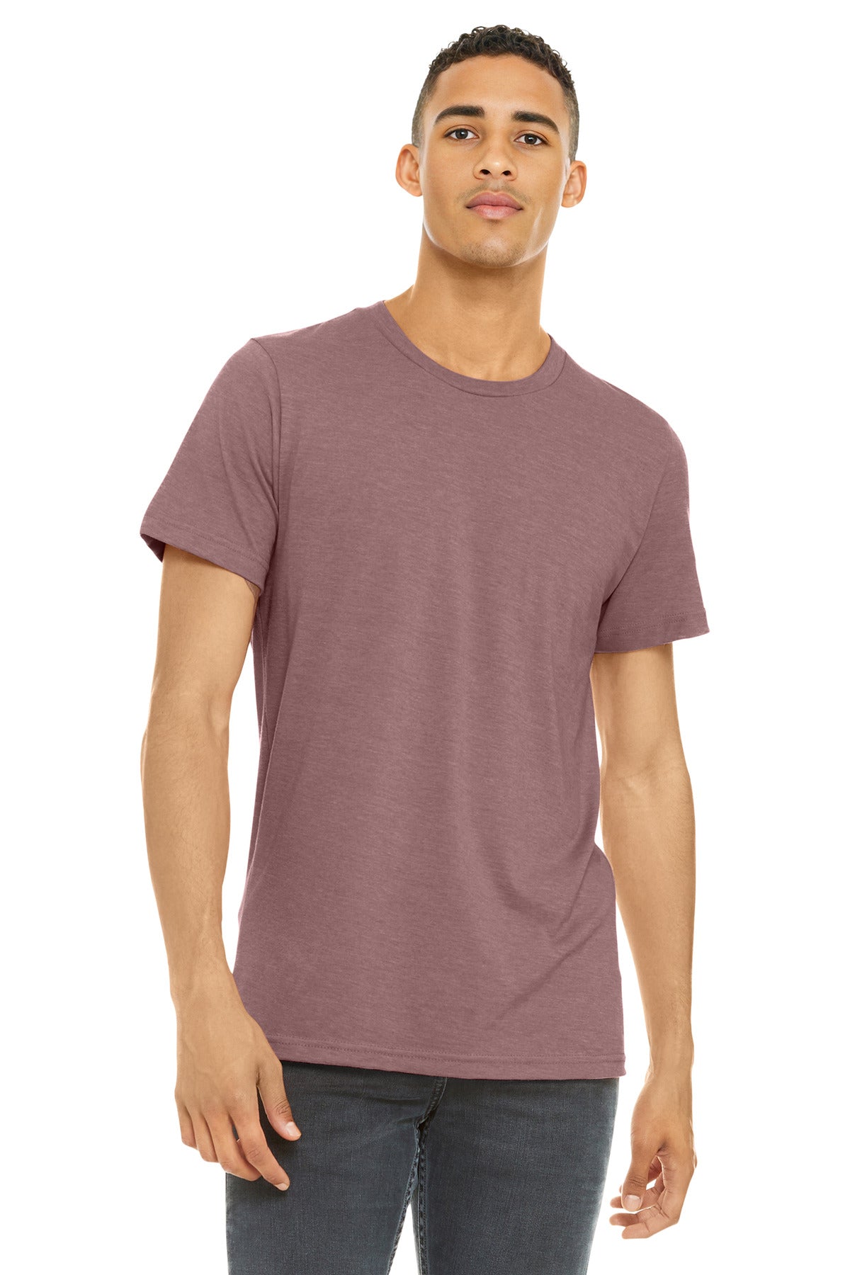 BELLA+CANVAS ® Unisex Heather CVC Short Sleeve Tee. BC3001CVC
