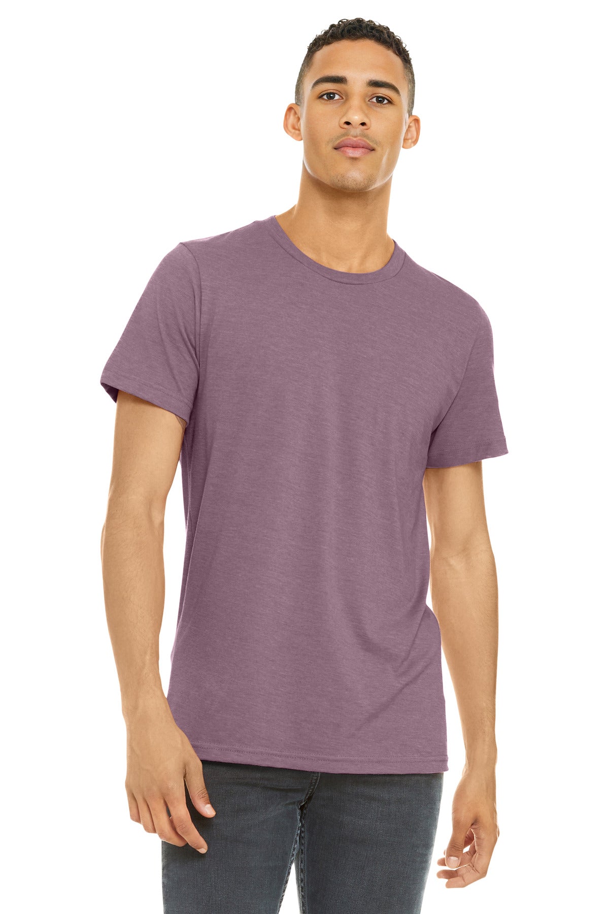 BELLA+CANVAS ® Unisex Heather CVC Short Sleeve Tee. BC3001CVC