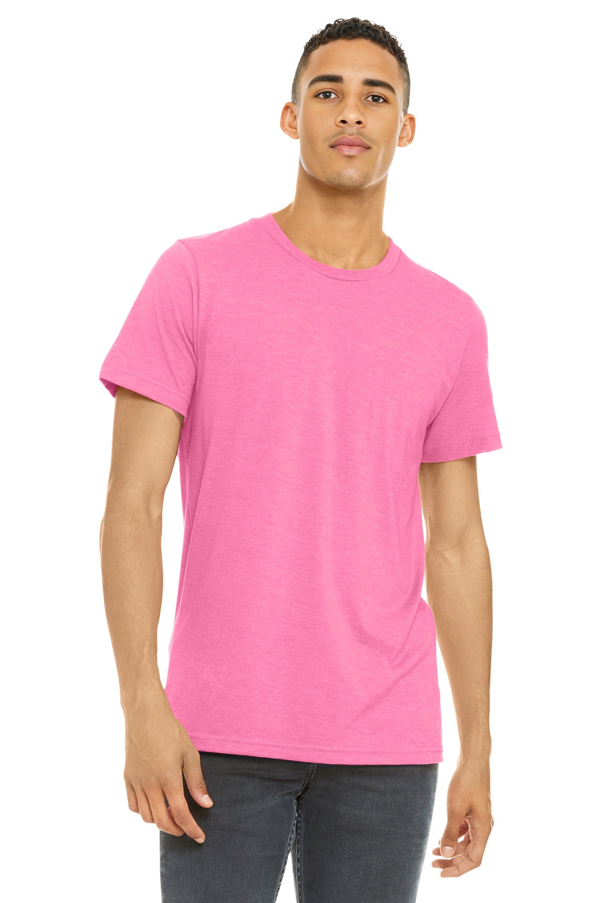 BELLA+CANVAS ® Unisex Heather CVC Short Sleeve Tee. BC3001CVC
