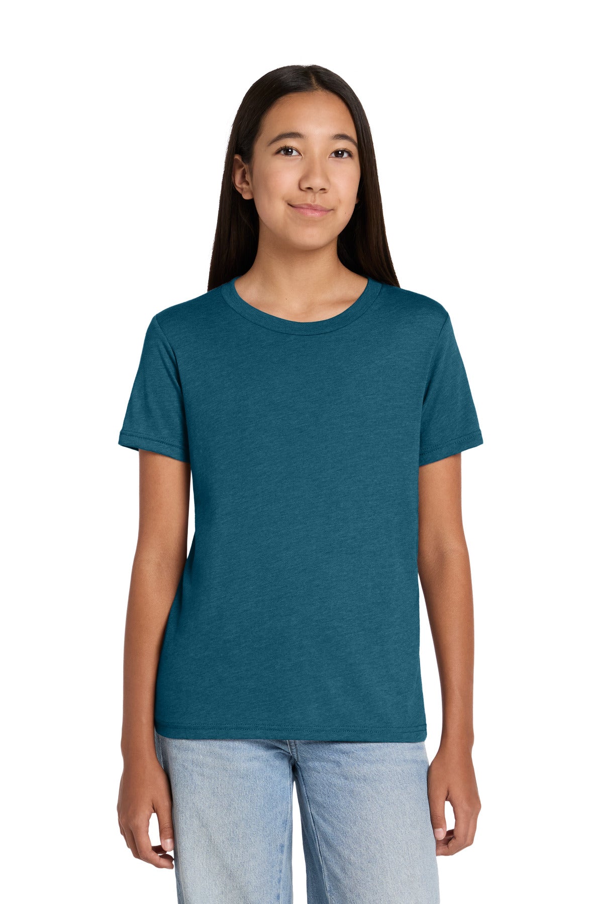 BELLA+CANVAS® Youth Heather CVC Tee BC3001YCVC
