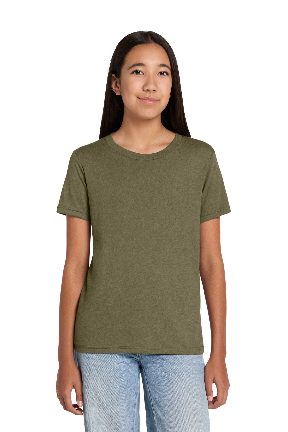 BELLA+CANVAS® Youth Heather CVC Tee BC3001YCVC
