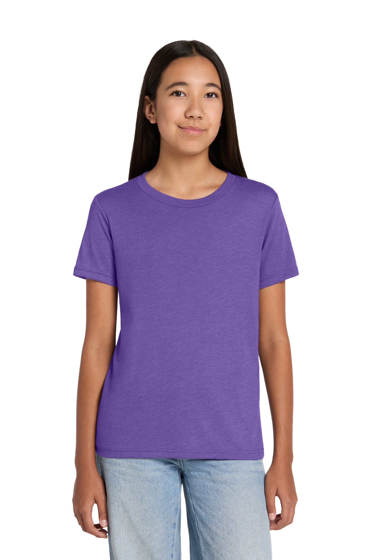 BELLA+CANVAS® Youth Heather CVC Tee BC3001YCVC
