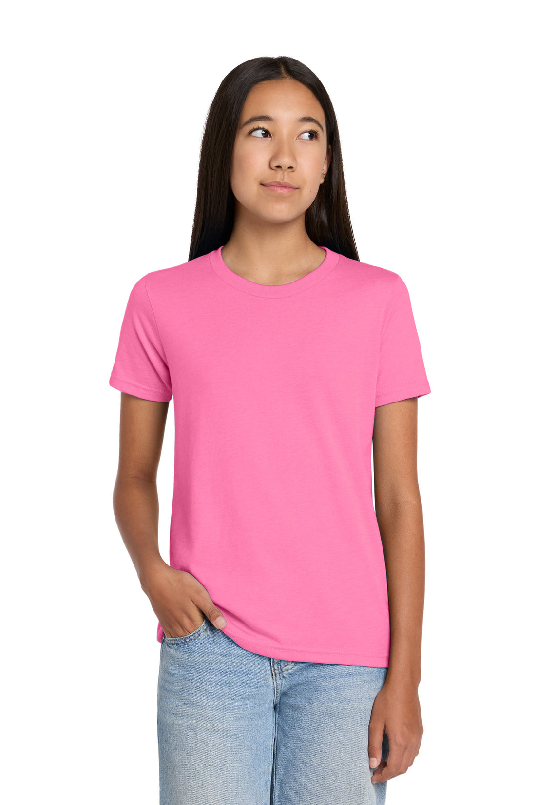 BELLA+CANVAS® Youth Heather CVC Tee BC3001YCVC