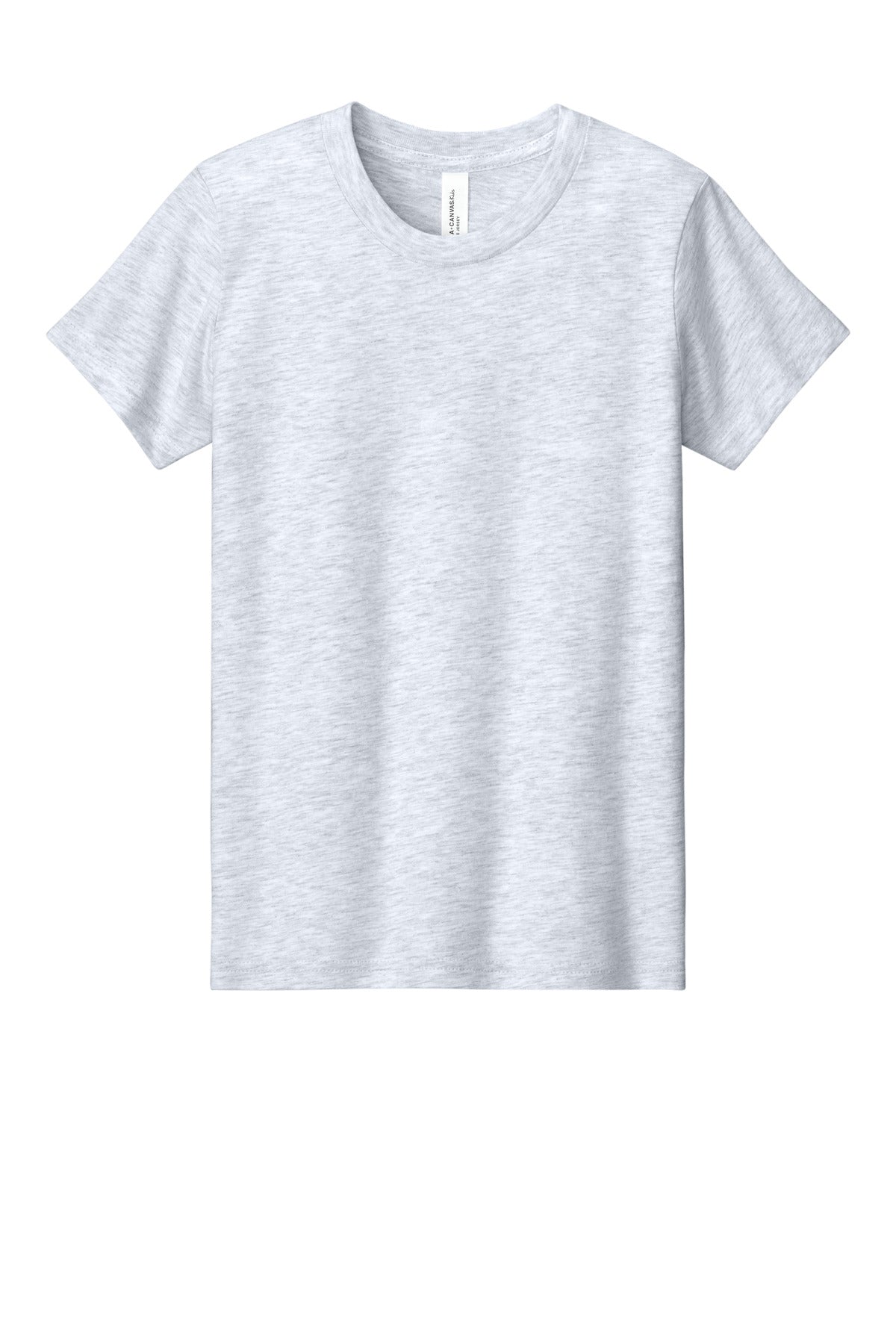 BELLA+CANVAS ® Youth Jersey Short Sleeve Tee. BC3001Y - Ash - L