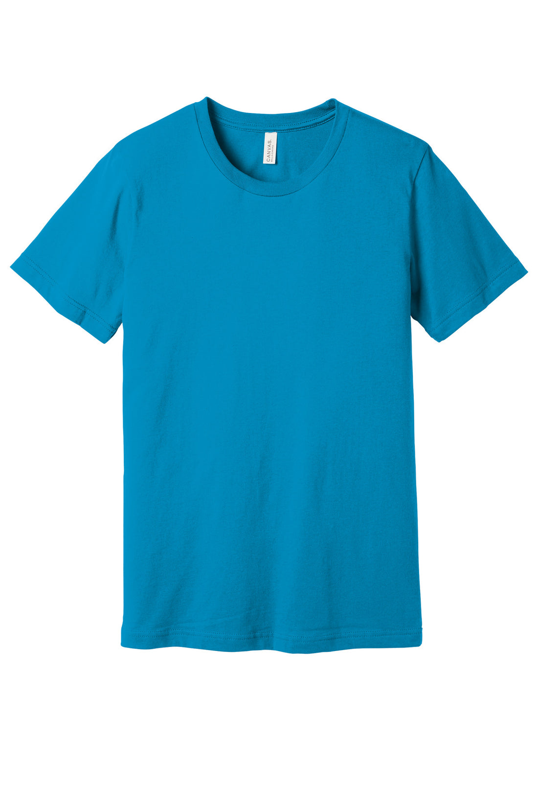 BELLA+CANVAS ® Unisex Jersey Short Sleeve Tee. BC3001 - Aqua - 2XL
