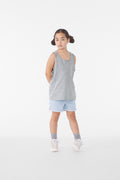 BELLA+CANVAS® Youth Heather CVC Tank BC3480YCVC - Athletic Heather - L