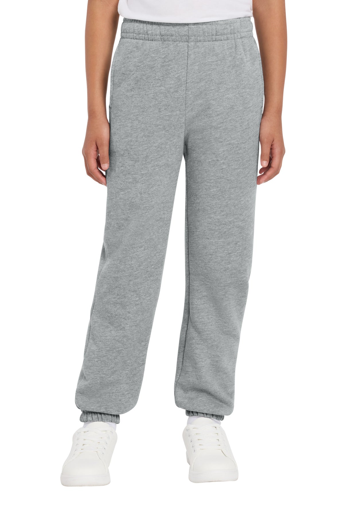 BELLA+CANVAS® Youth Sponge Fleece Sweatpant BC3738Y - Athletic Heather - L