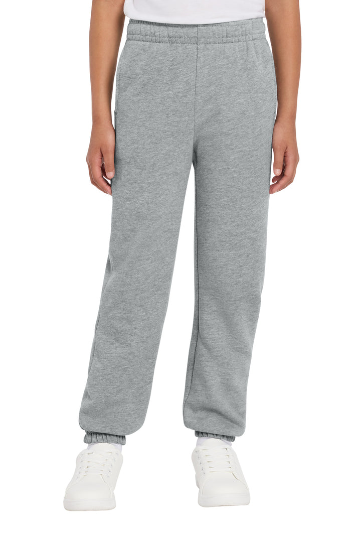 BELLA+CANVAS® Youth Sponge Fleece Sweatpant BC3738Y - Athletic Heather - L