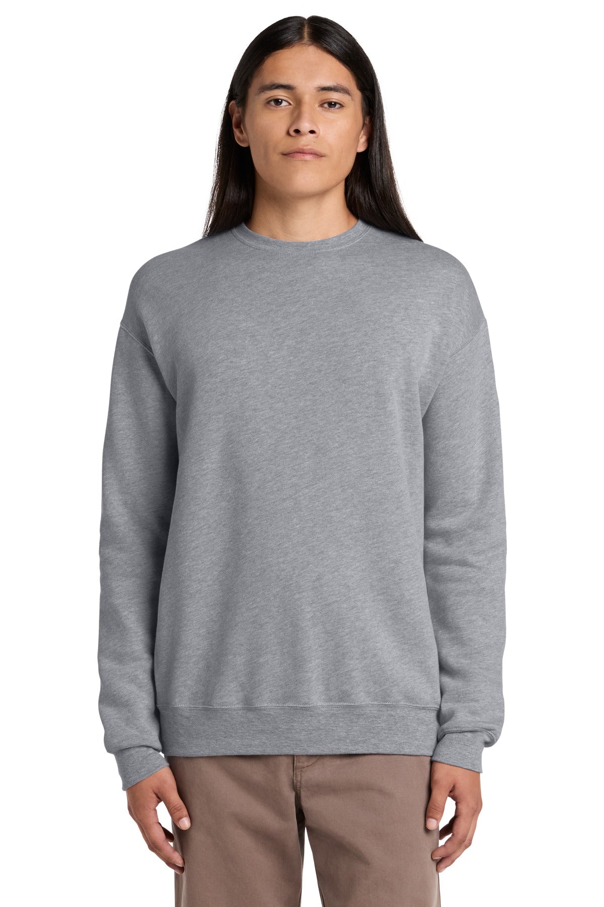 BELLA+CANVAS ® Unisex Sponge Fleece Drop Shoulder Sweatshirt. BC3945 - Athletic Heather - 2XL