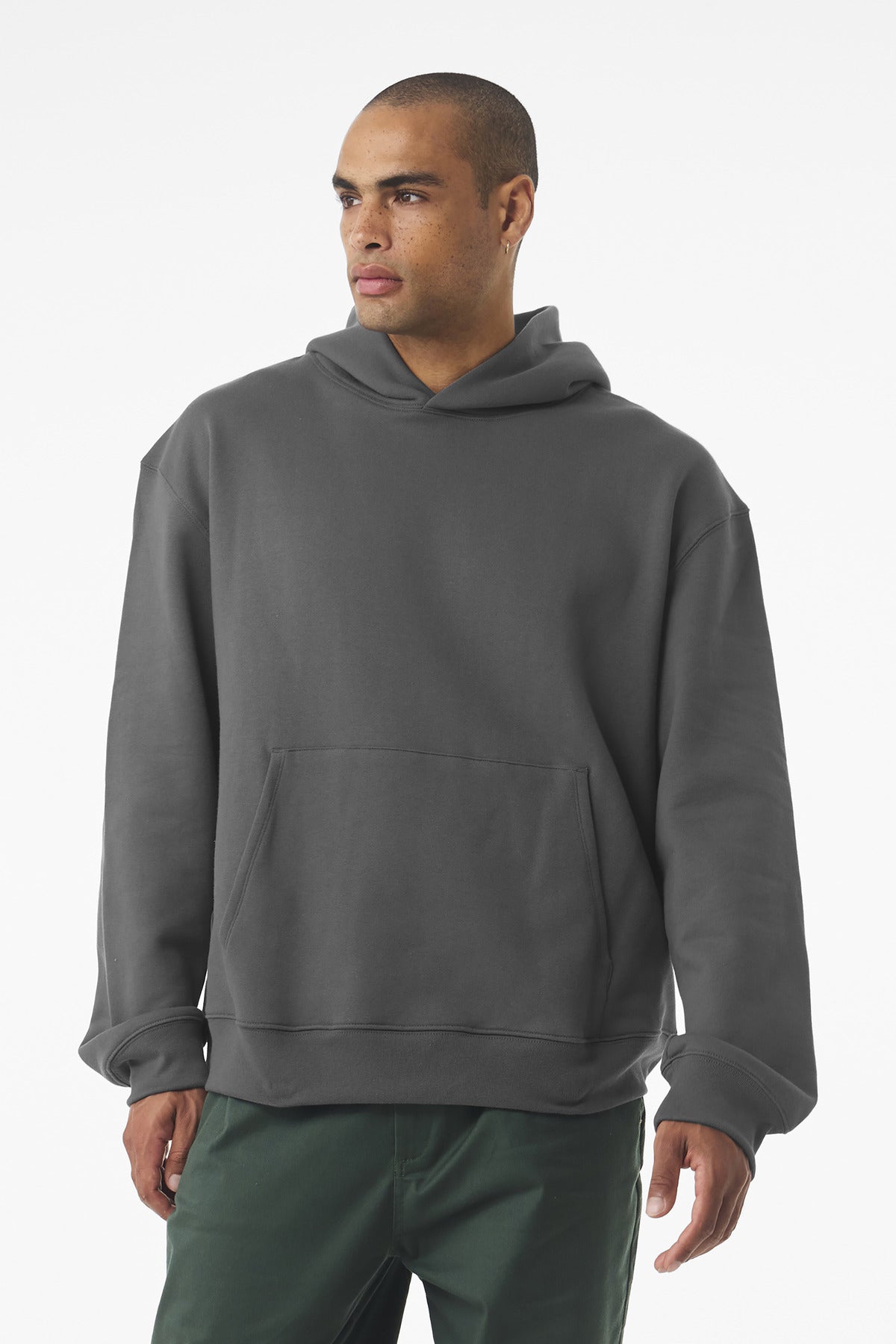 BELLA+CANVAS® Unisex 10-Ounce Heavyweight Pullover Hoodie BC4719 - Asphalt - 2XL