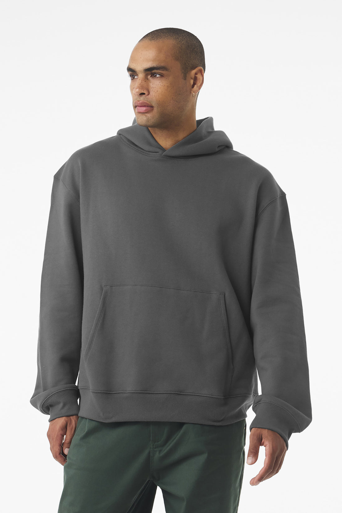 BELLA+CANVAS® Unisex 10-Ounce Heavyweight Pullover Hoodie BC4719 - Asphalt - 2XL