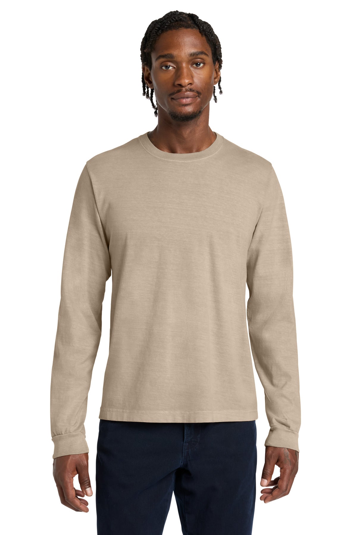 BELLA+CANVAS® Unisex Heavyweight Garment-Dyed Long Sleeve Tee BC4851GD