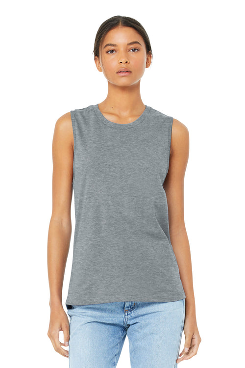 BELLA+CANVAS ® Women's Jersey Muscle Tank. BC6003 - Athletic Heather - 2XL