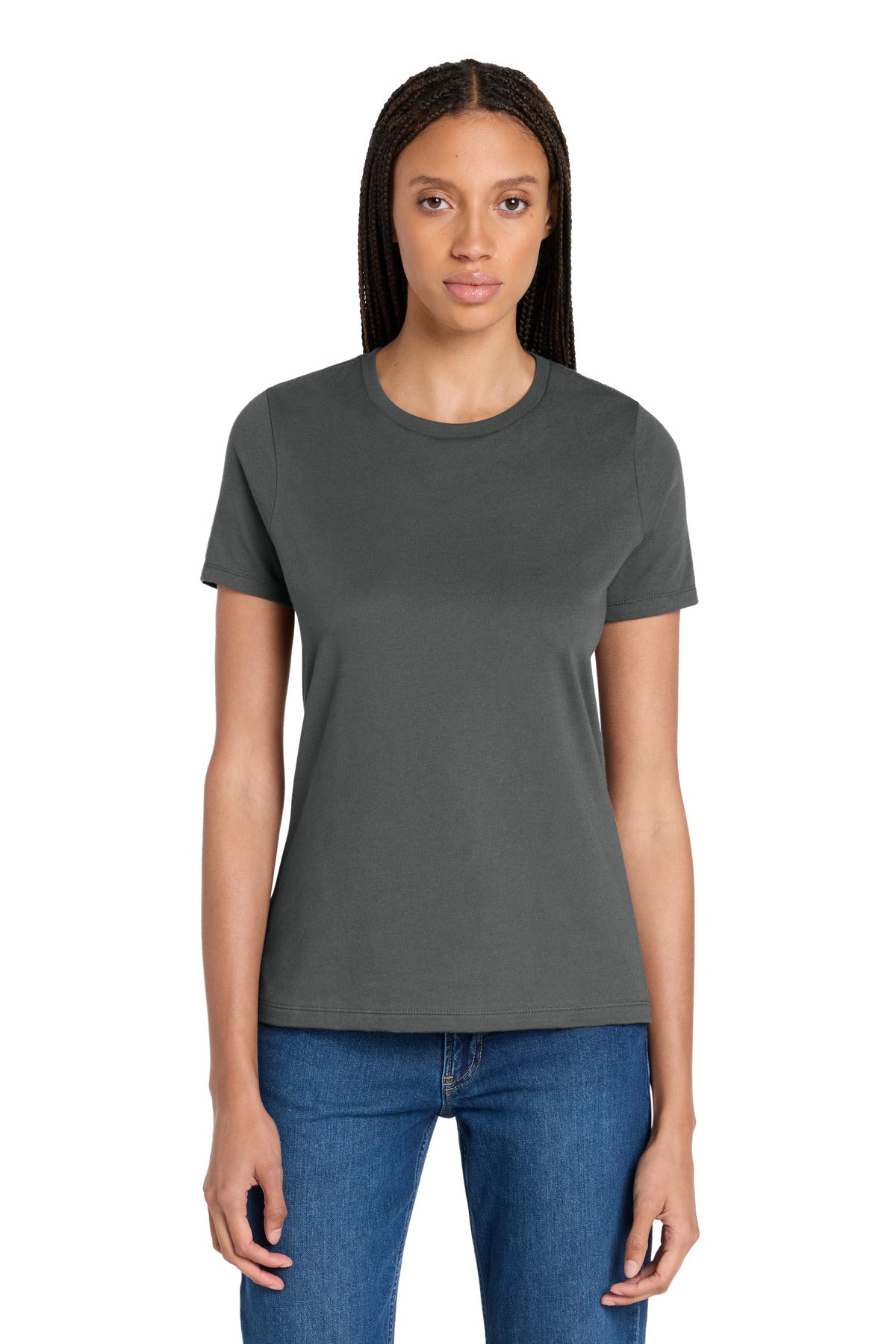 BELLA+CANVAS ® Women's Relaxed Jersey Short Sleeve Tee. BC6400 - Asphalt - 2XL