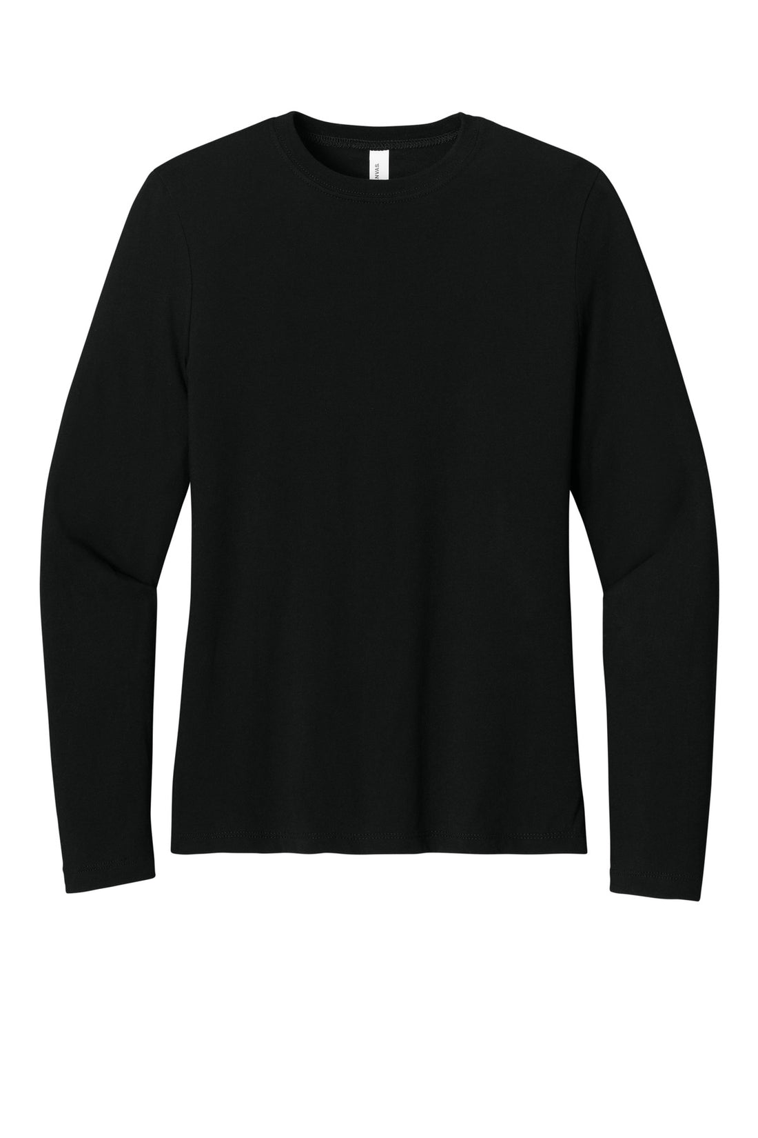 BELLA+CANVAS® Women's Jersey Long Sleeve Tee BC6500 - Black - 2XL