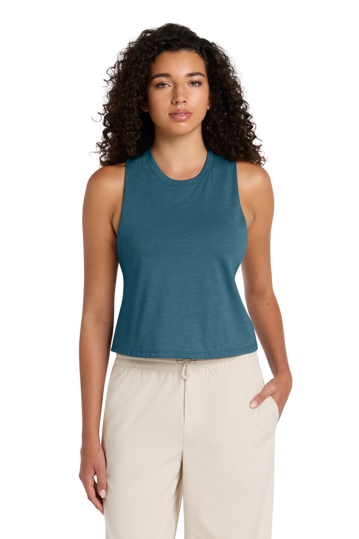 BELLA+CANVAS ® Women's Racerback Cropped Tank. BC6682