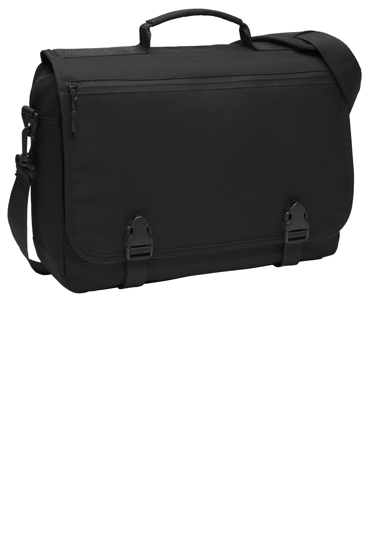 Port Authority® Messenger Briefcase. BG304 - Black - OSFA